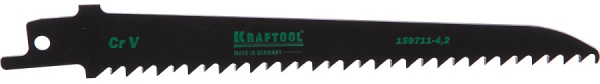Изображение товара Полотно Kraftool 159711-4,2 для электроножовки профессиональное для дерева