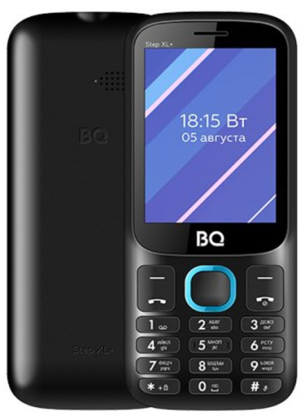 Изображение товара Мобильный телефон BQ 2820 Step XL+ Black+Blue