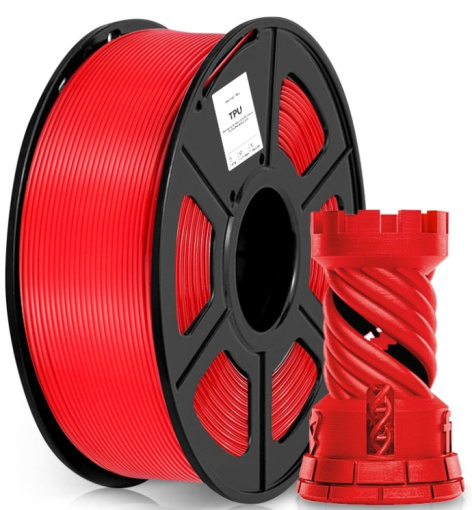 фото Пластик для принтера 3D TPU Cactus CS-3D-TPU-0.8KG-RED в Уфе