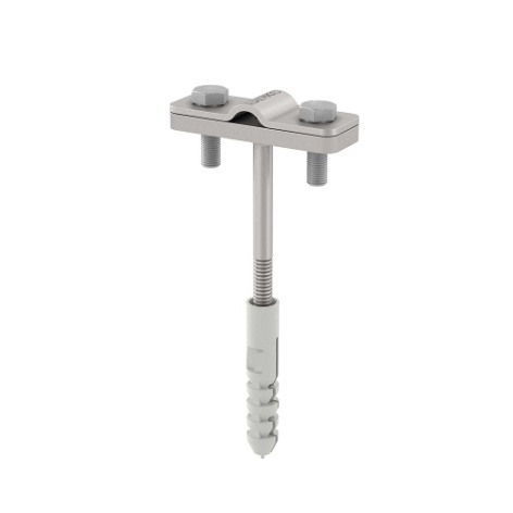 Изображение товара Держатель для системы молниезащиты DKC ND2306, фасадный крепеж из оцинкованной стали