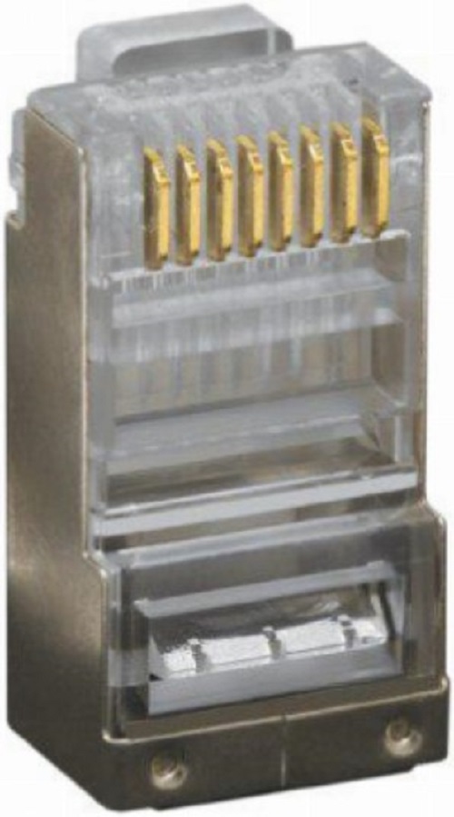 

Коннектор SNR SNR-RJ-45s RJ-45s 8P8C cat.5e экранированный (100 шт), SNR-RJ-45s