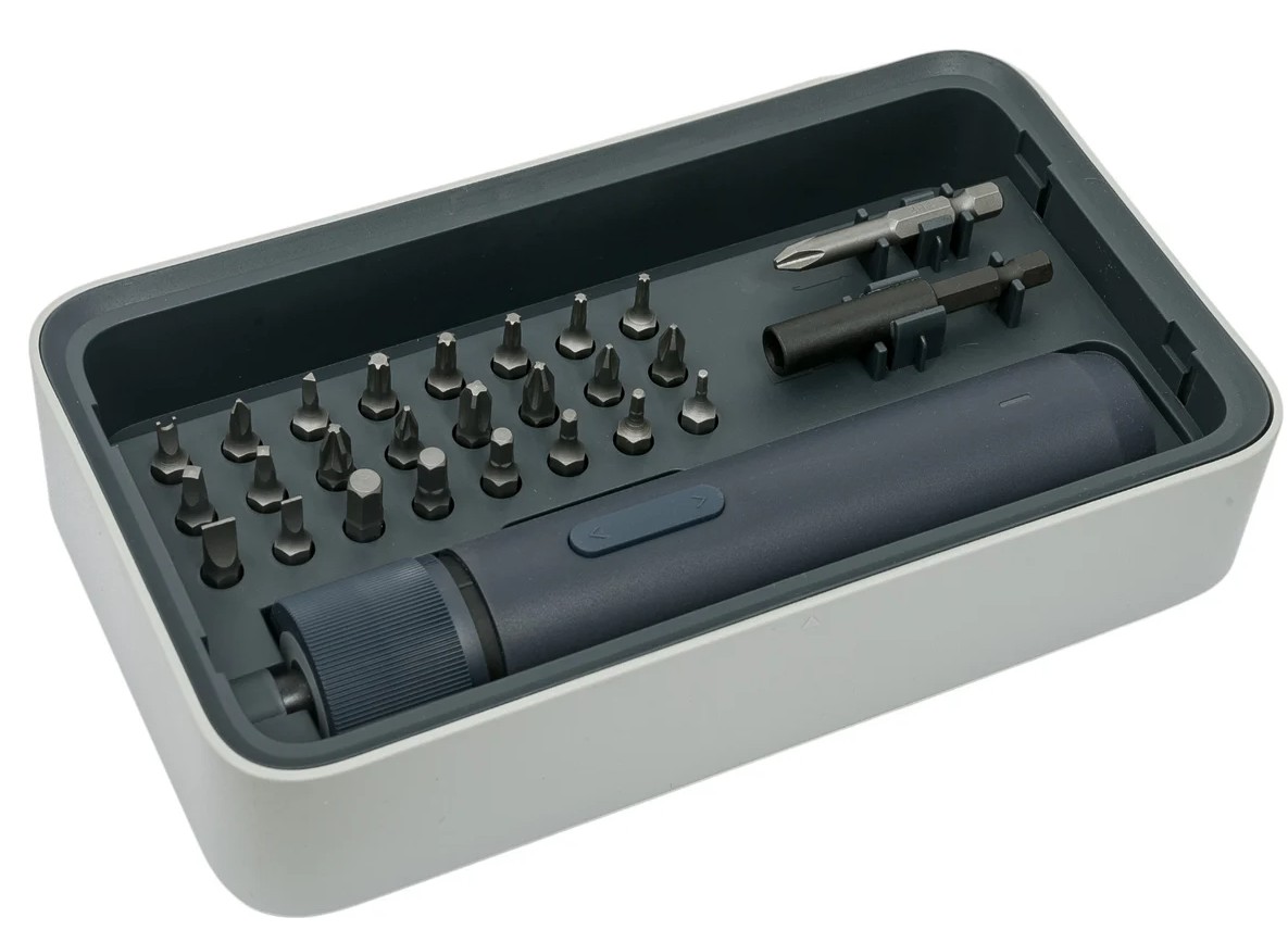 

Отвертка HOTO HTE0028IE аккумуляторная с набором из 25 бит HOTO 3.6V Cordless Screwdriver, синий, HTE0028IE