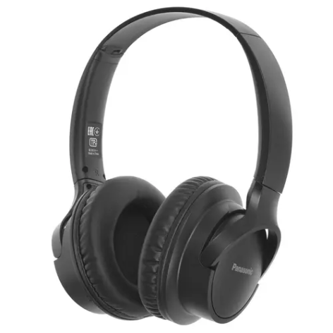Изображение товара Беспроводные наушники Panasonic RB-HF520BGEK с микрофоном и до 50 часов работы