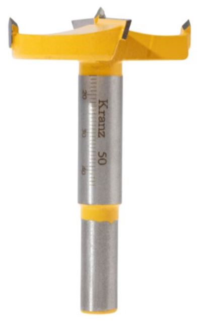 

Сверло KRANZ KR-91-0794 Форстнера по дереву, 50мм, цилиндрический хвостовик, KR-91-0794