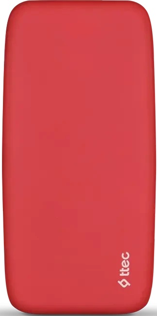 

Аккумулятор внешний TTEC ChargeUp Pro 2BB212GK 20000mAh, PD 20W, цвет: красный, ChargeUp Pro