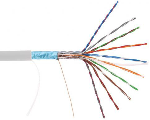 фото Кабель витая пара F/UTP 5e кат. 10 пар Netlan EC-UF010-5-PVC-GY-3 в Казани