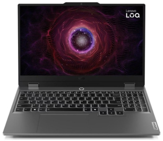 

Ноутбук Lenovo LOQ 15ARP9 83JC00ENRK Ryzen 7 7435HS/24GB/512GB SSD/GeForce RTX 4070 8GB/15.6" FHD IPS/noOS/grey, LOQ 15ARP9