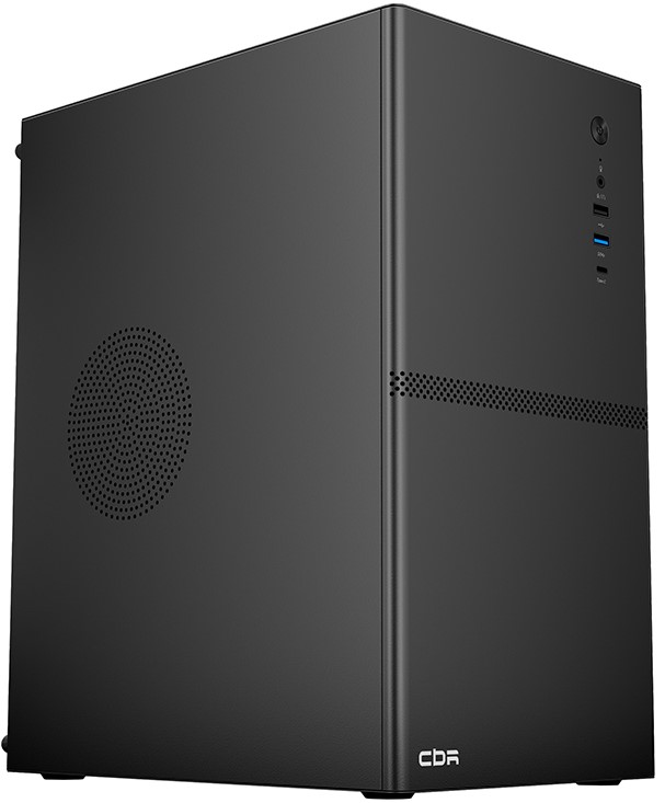 

Корпус mATX CBR V863 черный, без БП, USB 3.0, USB 2.0, V863