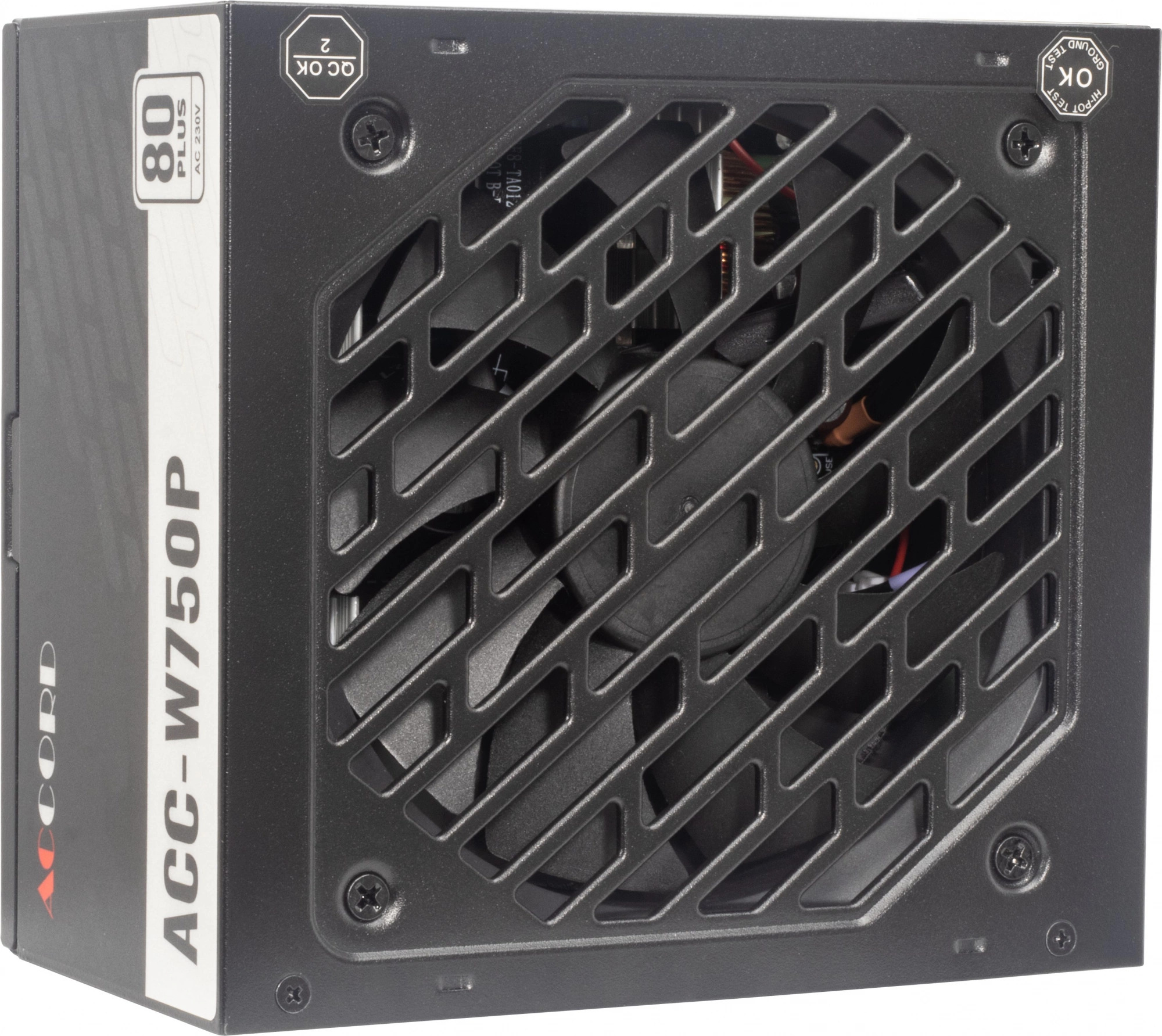 

Блок питания ATX ACCORD ACC-W750P 750W, 80 PLUS WHITE, ACC-W750P