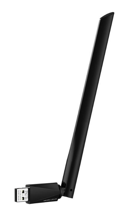 

Адаптер Mercusys MA14H USB высокого усиления с поддержкой Wi-Fi 6 AX300, MA14H