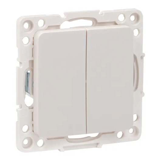 

Выключатель EKF EYV10-123-10 Стокгольм 10А автоматические клеммы белый механизм, EYV10-123-10