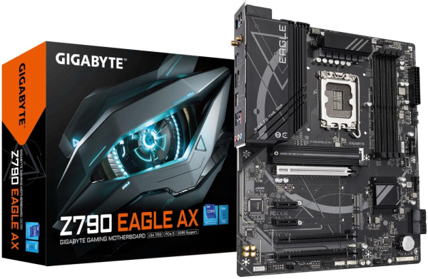 Изображение товара Материнская плата GIGABYTE Z790 EAGLE AX для Intel Raptor Lake DDR5
