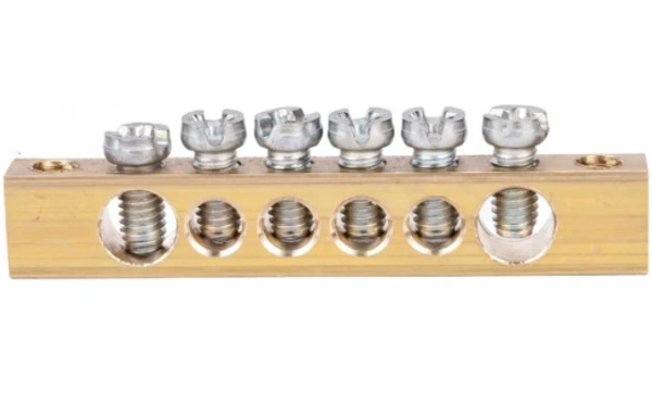 Изображение товара Шина PEN земля-ноль REXANT 80 А 6 групп 11-2365