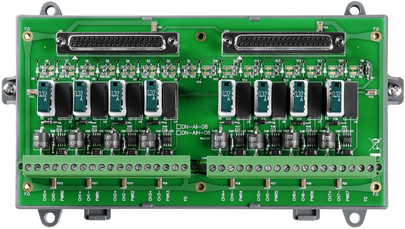 

Плата ICP DAS DN-AII-08 Termination board for current input module, DN-AII-08