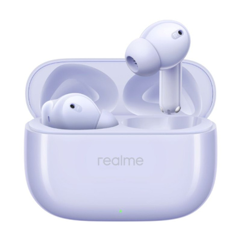 Изображение товара Беспроводные наушники Realme Buds T310 с шумоподавлением Bluetooth 5.4 Фиолетовые
