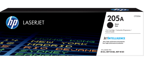 

Картридж HP 205A CF530A для HP MFP M180/181 (1100стр.),черный, 205A