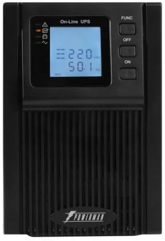 

Источник бесперебойного питания Powerman Online 1000 1000I (IEC320) , LCD, double conversion, 1000VA, 900W, 4 pieces IEC320 C13 with redundant power, POWERMAN Online 1000