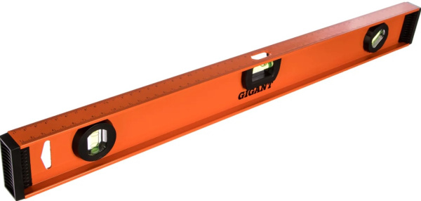Изображение товара Gigant SL600 — 600 мм пузырьковый уровень, 3 глазка