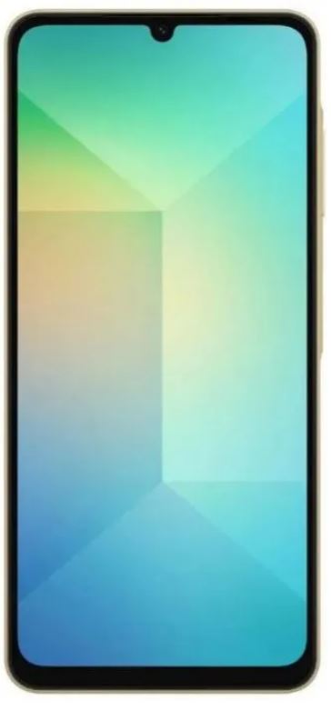 

Смартфон Samsung SM-A065F Galaxy A06 128Gb, 4Gb, 3G, 4G, 6.7", 50Mpix, GPS, GSM900/1800, GSM1900, TouchSc, золотистый, SM-A065F Galaxy A06
