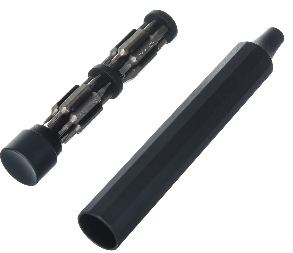 

Отвертка HOTO HTT0005EU с набором бит 24-in-1 Precision Screwdriver, серый, HTT0005EU