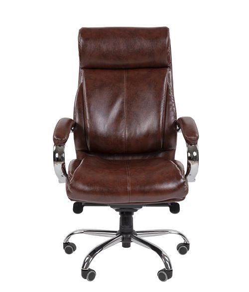 

Кресло офисное Chairman CH423 7156524 экокожа, коричневый, CH423