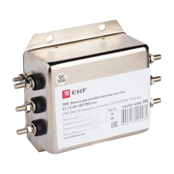 

ЭМС-фильтр для преобразователя частоты EKF vector-emi-1R5 0,75-1,5 кВт, vector-emi-1R5