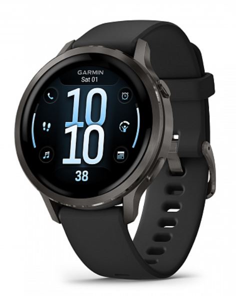 

Часы Garmin Venu 4 010-03013-02G 41mm Black Slate, Venu 4