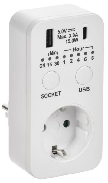 Изображение товара Розетка-таймер IEK ERT12-1-16-O-15-2-20-K01