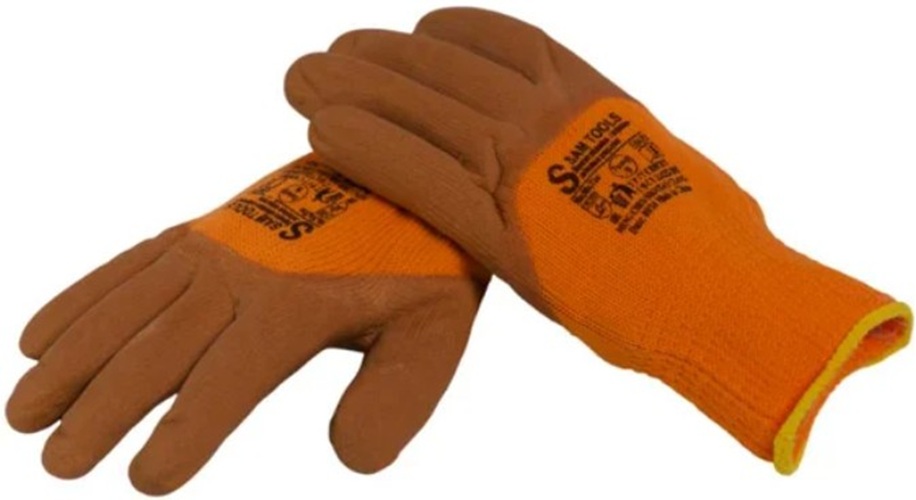 

Перчатки ООО САМ SAMC-074000008-48 утепленные акриловые с вспененным латексным обливом 48 пар, SAMC-074000008-48