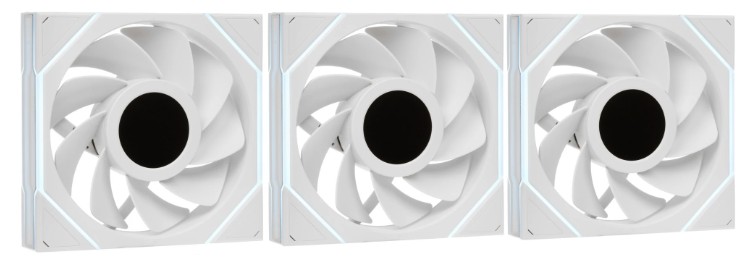 

Вентилятор для корпуса Lian Li G99.12RTLLCD1W3W.R0 120mm, 1900rpm, 54.3CFM, 31dBa (3-pack), G99.12RTLLCD1W3W.R0