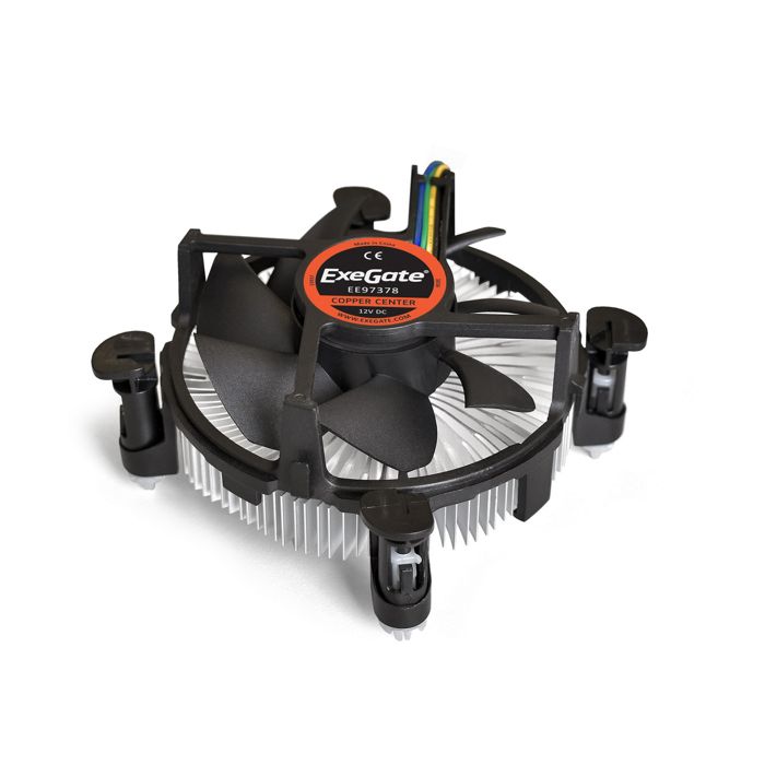 

Кулер Exegate EЕ97378 EX283278RUS Al+Copper, 775/1150/1151/1155/1156, TDP 95W, Fan 92mm, 2400RPM, Hydro bearing, 4pin, 23db, 198г, на защелках, с терм, EЕ97378