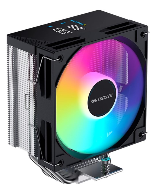 

Кулер Coolleo CL-B40-DIG-ARGB-V2 LGA115x/1200/1700/1851/AM4/AM5 (220W), CL-B40-DIG-ARGB-V2
