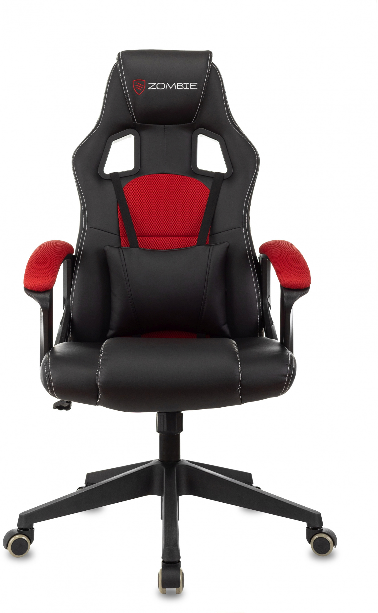 

Кресло игровое ZOMBIE ARENA черный/красный эко.кожа/ткань крестов. пластик, ARENA