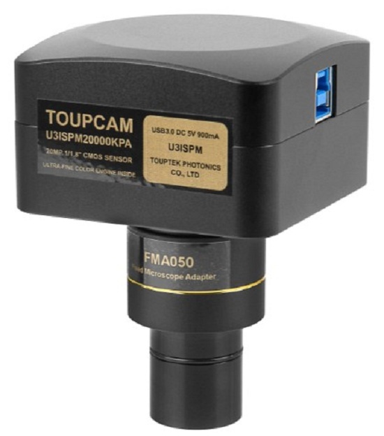 

Видеоокуляр ToupCam 32310 U3ISPM20000KPA USB3.0, 32310