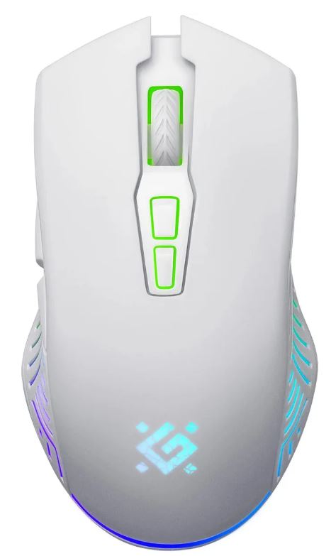 

Мышь Wireless Defender Pandora GM-502 52502 белая, 7кнопок, 3200dpi, 500мАч, Pandora GM-502