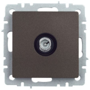 фото Розетка телевизионная проходная IEK BR-A10-P-K45