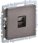 фото Розетка компьютерная IEK BR-K10-2-K45