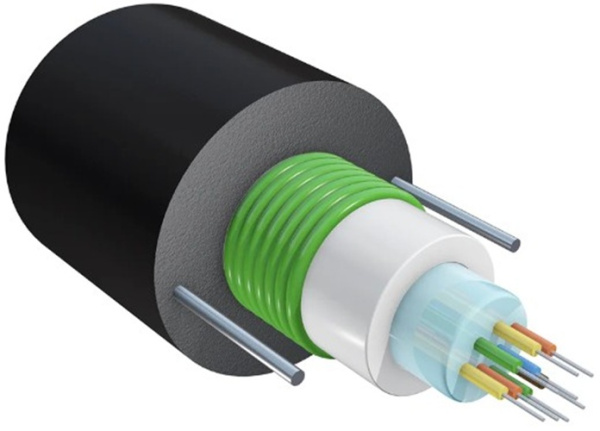 Изображение товара Оптический кабель SNR-FOCB-UT-0-08-RD-C 8 волокон в кабельной канализации