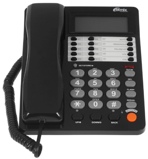 Изображение товара Телефон проводной Ritmix RT-495