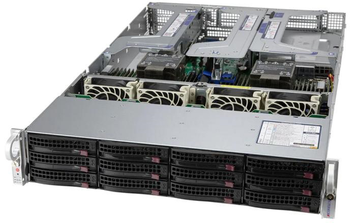 

Серверная платформа 2U Supermicro SYS-620U-TNR 2*LGA4189, C621A, 32*DDR4(3200), 12*3.5" HS, 8*PCIE, 2*1200W, 2*USB 3.0, VGA, COM, SYS-620U-TNR