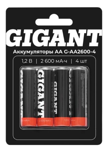 Аккумулятор Gigant G-AA2600-4