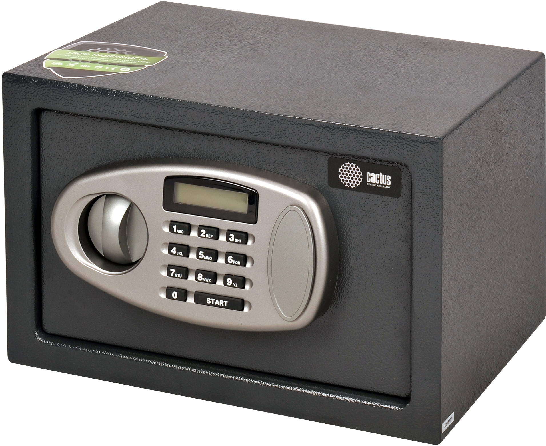 

Сейф Cactus CS-SF-E20 200x310x200мм электронный, CS-SF-E20