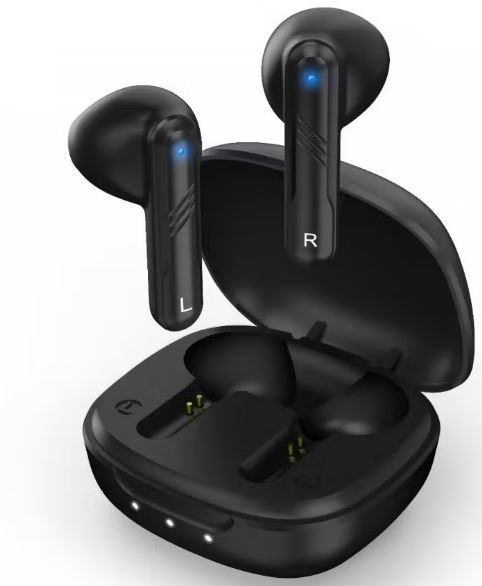 

Наушники беспроводные Genius HS-M905BT 31710025402 TWS bluetooth, USB Type-C, микрофон, black, HS-M905BT