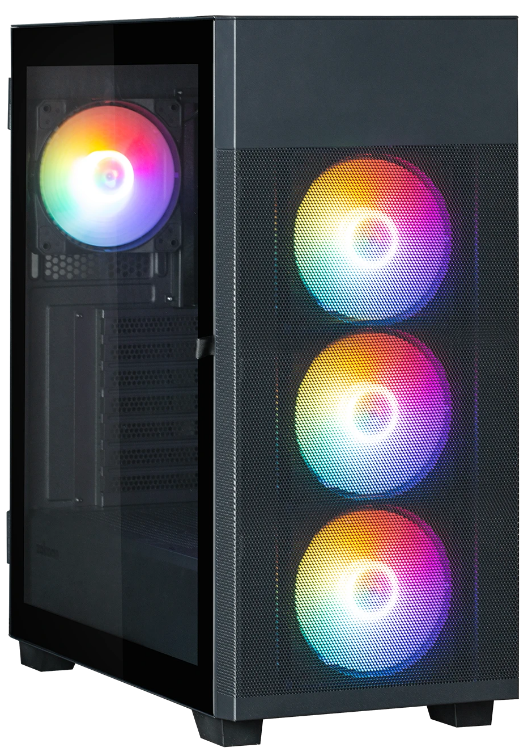 

Корпус ATX Zalman S5 NEO Black без БП, боковая панель из закалённого стекла, USB 2.0, USB 3.1, S5 NEO Black