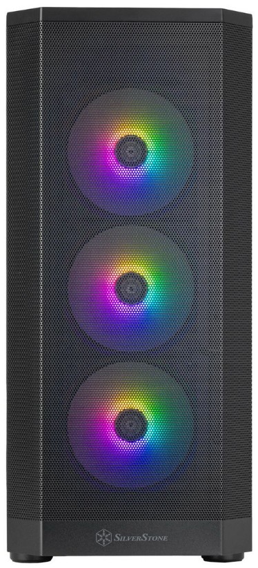 

Корпус ATX SilverStone SST-FA514X-BG черный, без БП, боковая панель из закалённого стекла, 2*USB 3.2, USB Type-C, SST-FA514X-BG