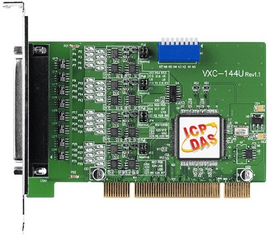 

Плата ICP DAS VXC-144U CR Universal PCI, 4-port RS-422/485 communication board.(RoHS) Includes one CA-4002 connector, VXC-144U CR