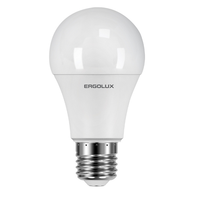 

Лампа светодиодная Ergolux LED-A60-15W-E27-3K ЛОН 15Вт Е27 3000К 220-240В, ПРОМО (14308), LED-A60-15W-E27-3K
