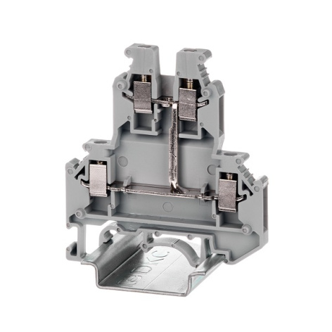 Изображение товара Двухуровневая клемма DKC KRUK-3-PV для соединения проводов на DIN-рейке