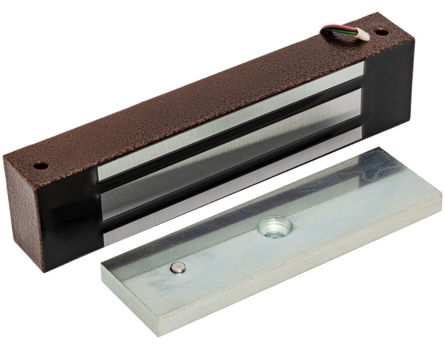 

Замок электромагнитный AccordTec ML-295KB-2 с уголком влагозащищенный с датчиком Холла, усилие 300 кг, 12 В DC, 0,47 A, IP67, ML-295KB-2 с уголком