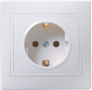 фото Розетка с заземлением IEK ERK11-K01-16-K